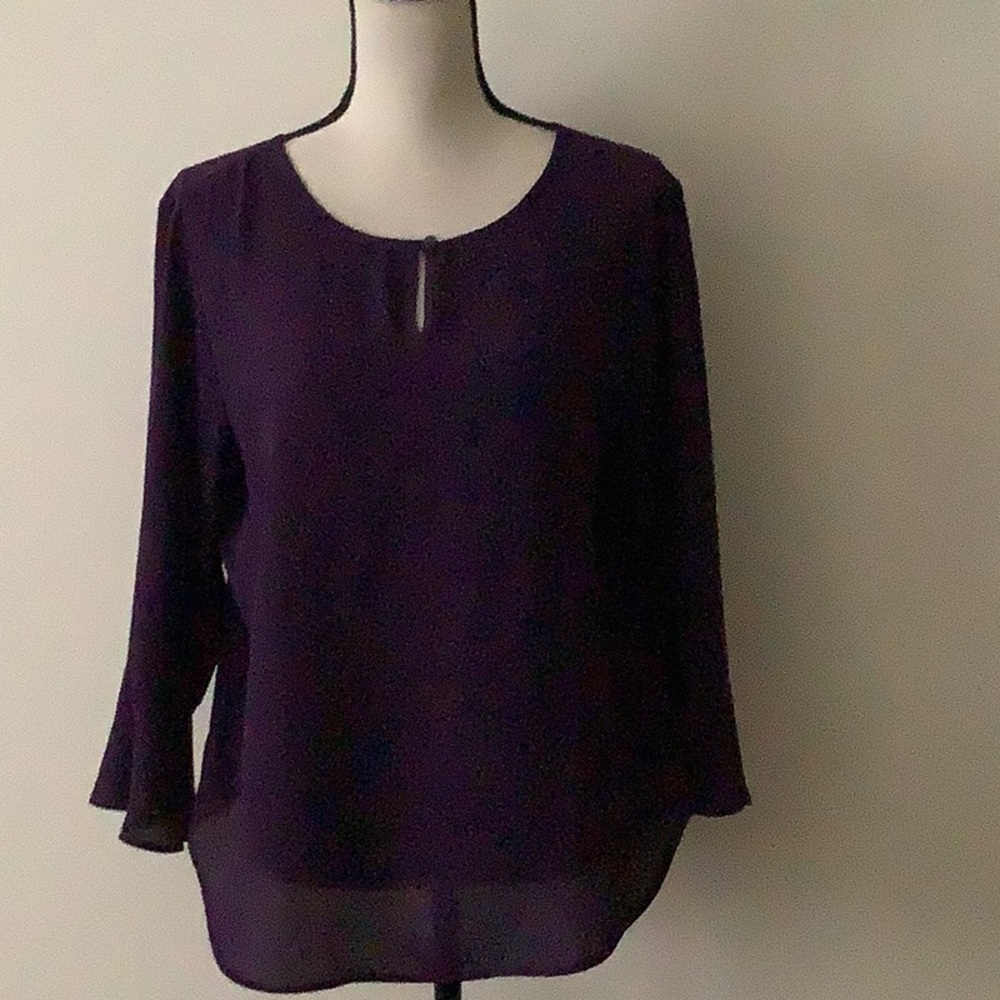 Van Heusen Purple Top (M)